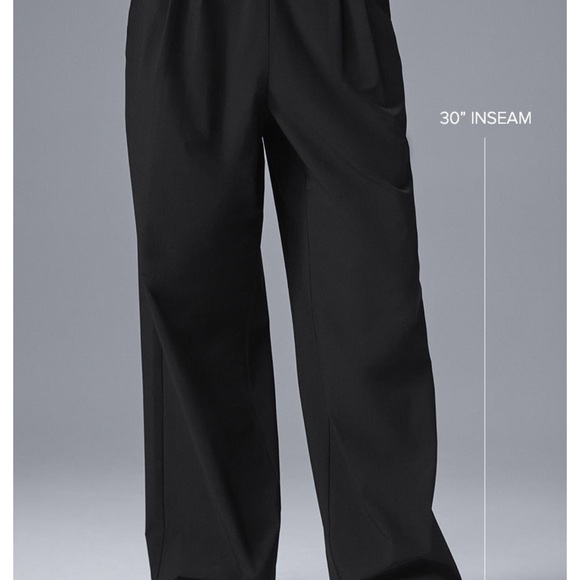 ALO Yoga Black Wide-Leg Pants - Picture 2 of 3